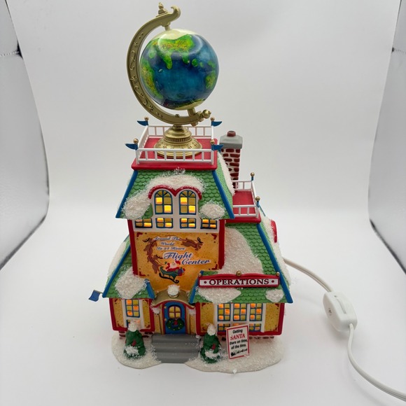 Department 56 Other - Dept 56 North Pole Series Around the World in 24 Hours Flight Center 56.56790